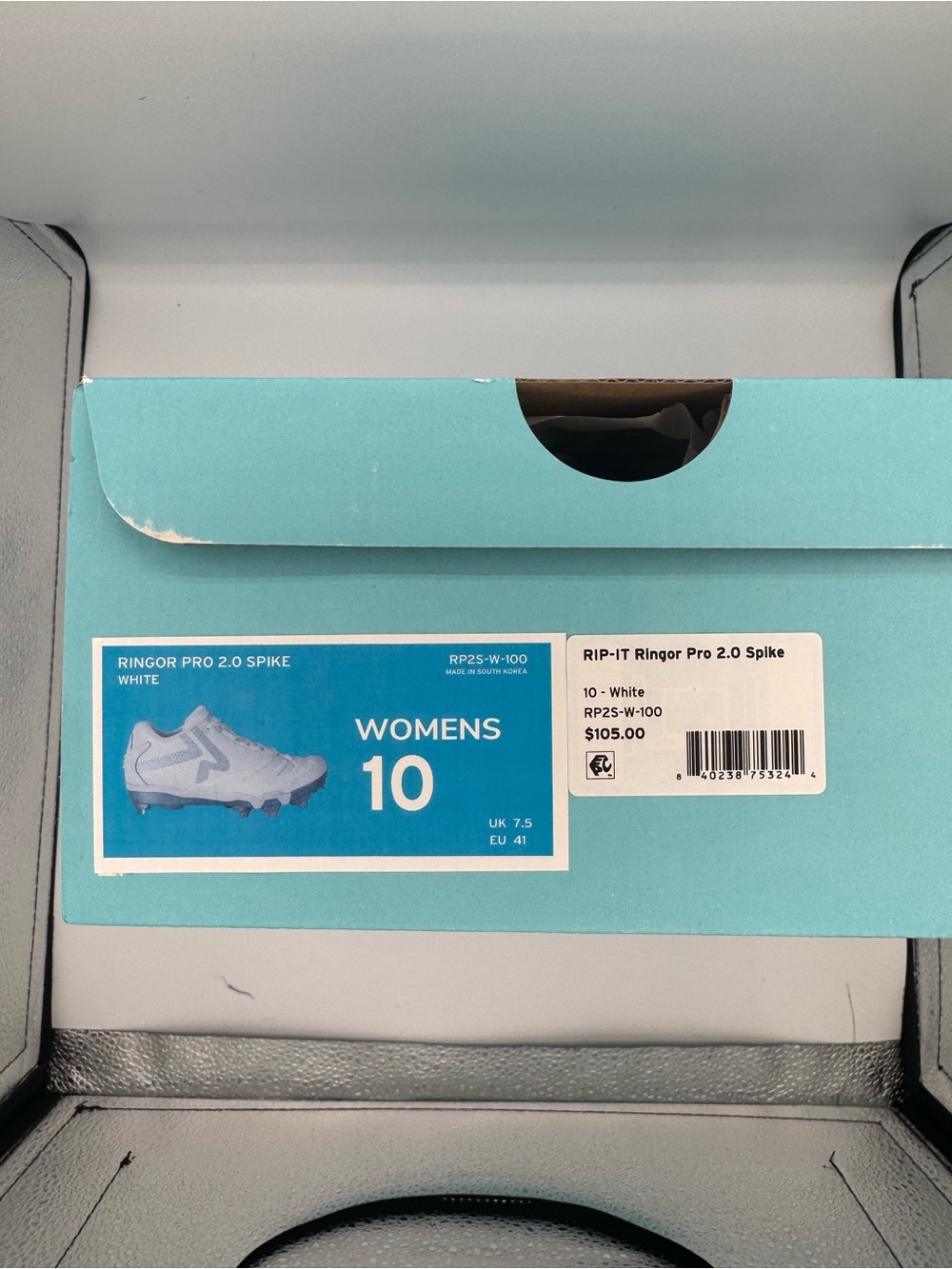 RIP-IT Ringor Pro 2.0 Women's Cleats — White